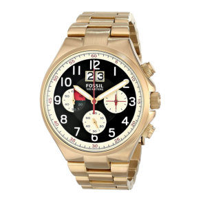 Uhrenarmband Fossil CH2911 Rostfreier Stahl Vergoldet 26mm